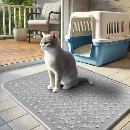 Litae Trend Mikopet Kaymaz Evcil Hayvan Tuvalet Önü Paspası ürün görseli