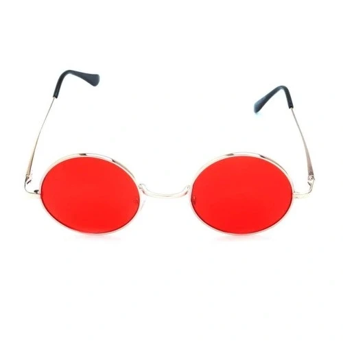 Litae Trend John Lennon Kırmızı Parti Gözlüğü - Resim 3