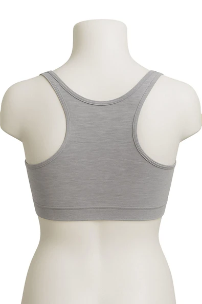 GRİ MI Emay 1817 6&apos;Lı Pedli Sporcu Sütyen - Resim 2