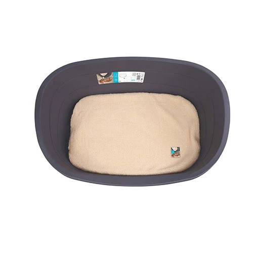 M-Pets Java Plastik Minderli Köpek Yatağı XLarge 100x72x30 Cm ürün görseli