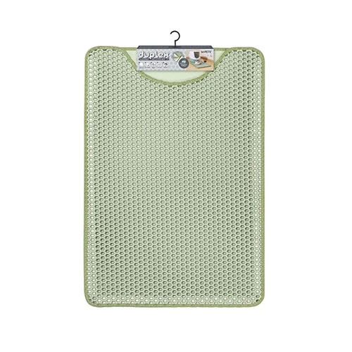 M-Pets Duplex Elekli Kedi Kumu Paspası Yeşil 45x65 Cm ürün görseli