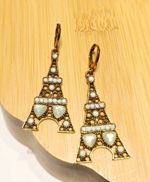 Monalisa Home Lüks Renkli Figürlü Otantik Küpe ürün görseli 1