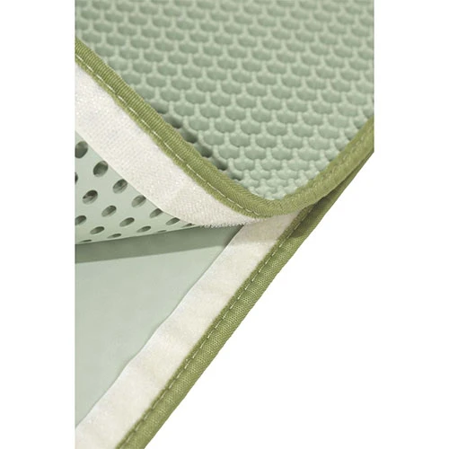 M-Pets Duplex Elekli Kedi Kumu Paspası Yeşil 45x65 Cm - Resim 3