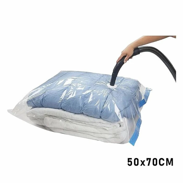 50X70 LARGE VAKUMLU POŞET HURÇ BAG (5284) - Resim 3