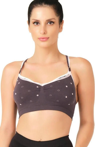 ANTRASİT MI Emay 5310 Emzirme Sütyen - Resim 3