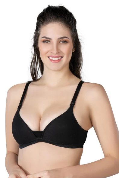 SİYAH MI Emay 1422 Modal Cotton Kaplı Emzirme Sütyen ürün görseli