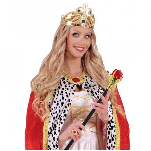 Litae Trend Altın Prenses Tacı ve Kırmızı Asası ürün görseli 1