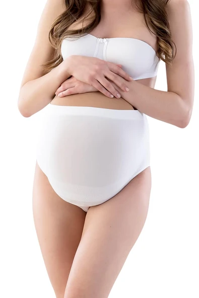 BEYAZ MI Emay 5210 Seamless Soft Hamile Slip ürün görseli 1