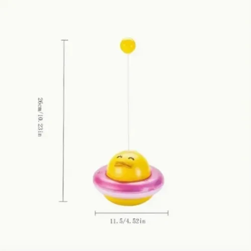 Litae Trend UFO Şekilli Ördek Kedi Oyuncağı - Resim 5