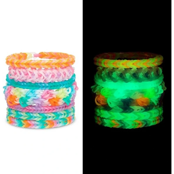 Rainbow Loom Karanlıkta Parlayan Hazine Kutusu - Resim 2