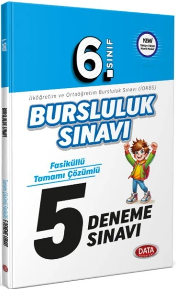 6. Sınıf Bursluluk Sınavı Fasikül 5 Deneme Sınavı Data Yayınları ürün görseli 1