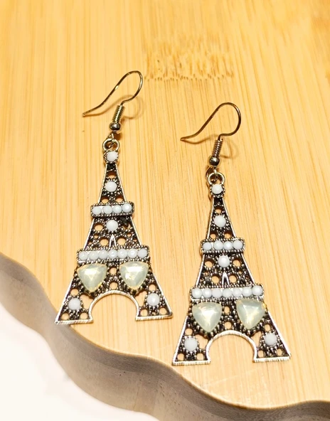 Monalisa Home Lüks Renkli Figürlü Otantik Küpe ürün görseli 1