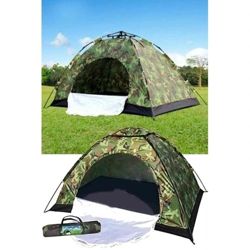 Litae Trend 4 Kişilik Kamuflaj Desenli Kolay Kurulumlu Kamp Çadırı ürün görseli