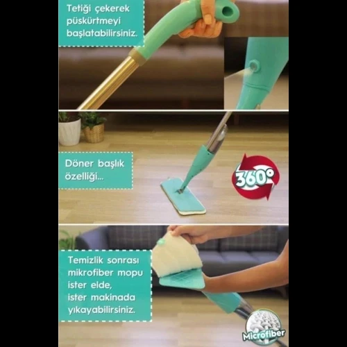 Litae Trend Sprey Mop Paspas - Resim 2