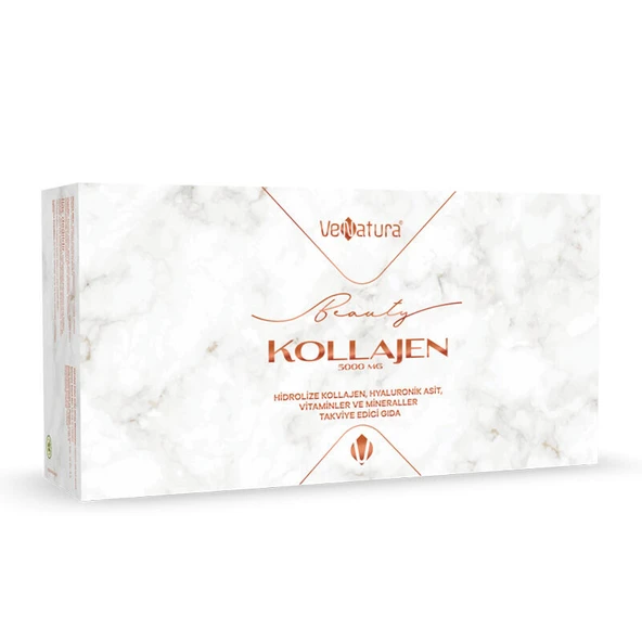 VeNatura Beauty Kollajen 5000 MG Takviye Edici Gıda 30 Saşe ürün görseli