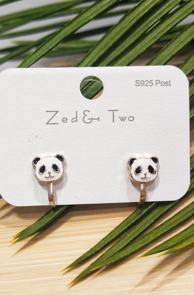 Monalisa Home Kedi Figürlü Sıkıştırmalı Küpe ürün görseli 1