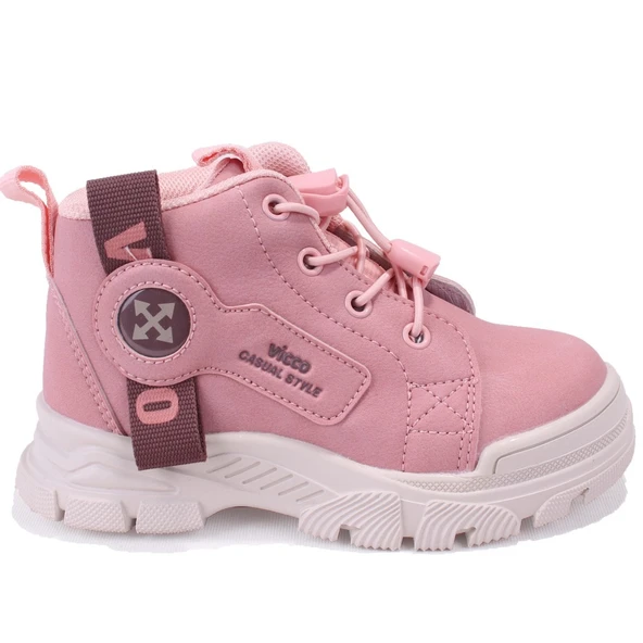 Vicco Marcus 946B24K407 Pudra Ortopedik Günlük Kız Çocuk Bot - 2
