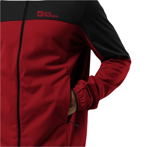 Jack Wolfskin 1306923 Feldberg Hoody M Erkek Softshell Ceket - Resim 4