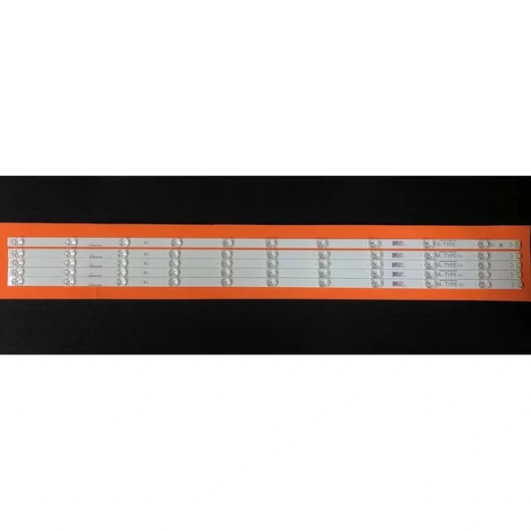 Vestel Tv Led Bar 43 İnç 5 Li 10m 82,6 Cm Takım Uyumlu Tv Kodları 43fa8500 43fa9000 43tf8060 Ves430unsl-3d-u01 430dled-s