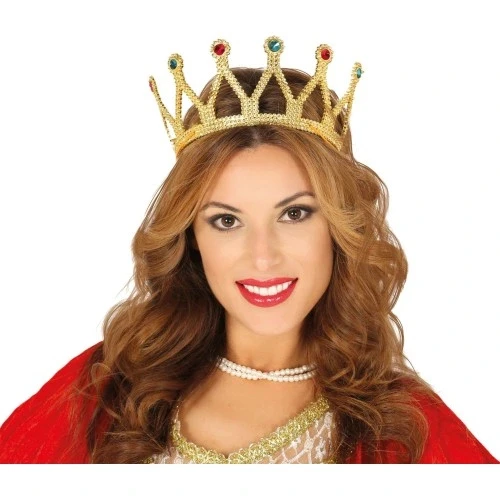 Litae Trend Kraliçe Tacı Altın Renk - Resim 4