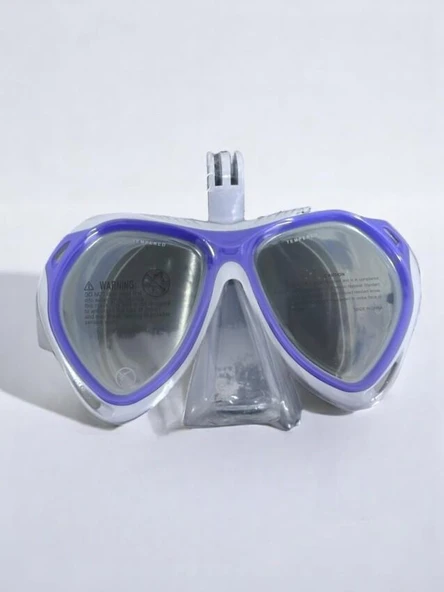 Speedo SOL25003-LAZB Ju Dual Lenses Mask With Camera Mount Çocuk Yüzücü Gözlüğü ürün görseli