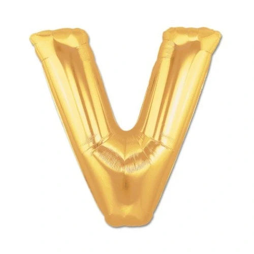 Litae Trend Altın Sarısı Folyo Harf Balon 1 Metre ürün görseli 1