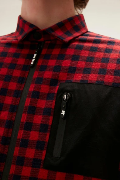 Bad Bear 22.02.30.006-C54 Liam Full-Zip Erkek Gömlek - Resim 4