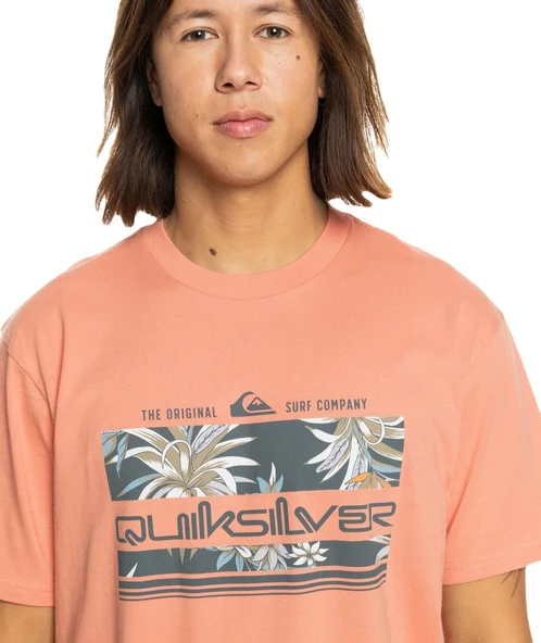 Quiksilver EQYZT07679 Tropical Rainbow Ss Erkek Tişört - Resim 5