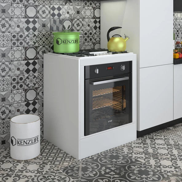 Kenzlife ankastre modülü kabini aziz byz fırın ocak dolabı 70 cmye kadar ocak için uyumlu ürün görseli