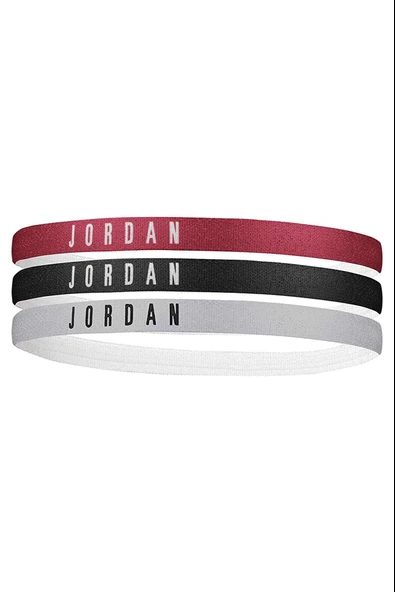 Nike J.000.3599.626.OS Jordan Headbands 3 Pk Gym Unisex Saç Bandı ürün görseli