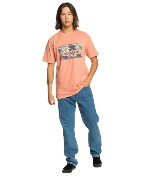 Quiksilver EQYZT07679 Tropical Rainbow Ss Erkek Tişört - Resim 6