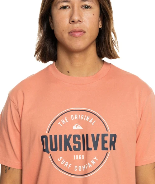 Quiksilver EQYZT07680 Circle Up Ss Erkek Tişört - Resim 5
