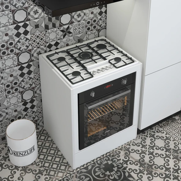 Kenzlife ankastre modülü kabini basıt byz fırın ocak dolabı 80 cmye kadar ocak için uyumlu ürün görseli