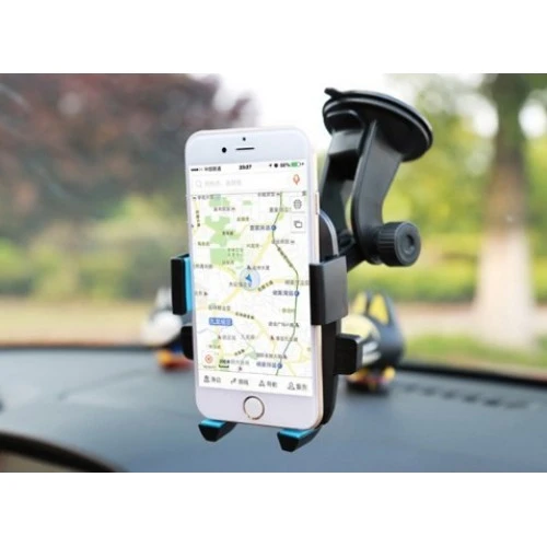 Araç İçi Cam ve Torpido Vantuzlu Telefon Tutucu ürün görseli