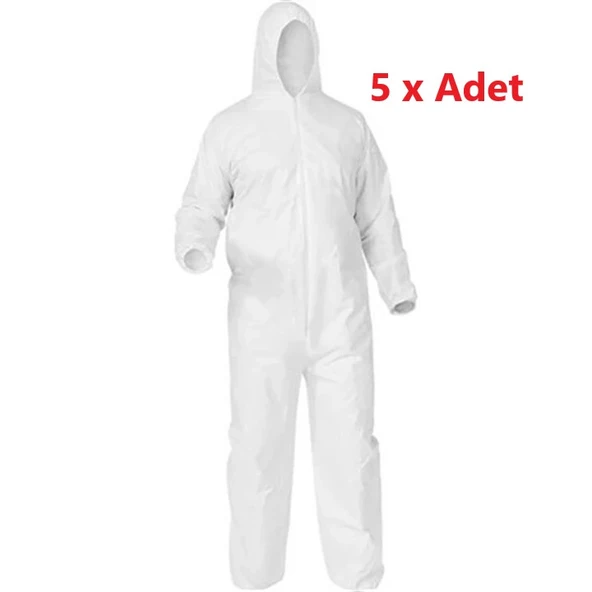 Tek Kullanımlık Tela Tulum 40 Gr-5 Adet ürün görseli