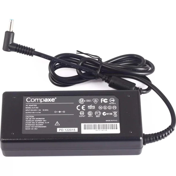 Compaxe Clh-361 Notebook Adaptör Hp 90w 19.5v 4.62a 4.5x3.0mm