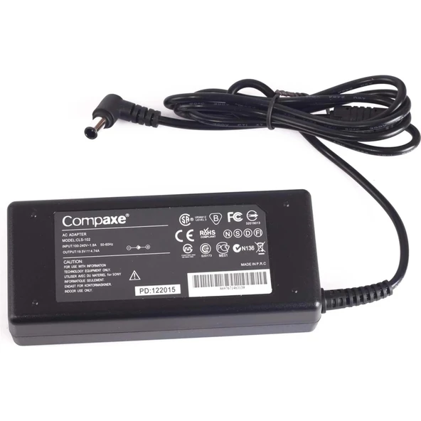 Compaxe Cls-102 Notebook Adaptör Sony 90w 19.5v 4.74a 6.5x4.4mm