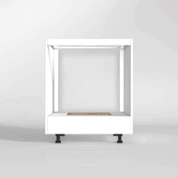 Kenzlife ankastre modülü kabini rakib byz fırın ocak dolabı 80 cmye kadar ocak için uyumlu - Resim 5