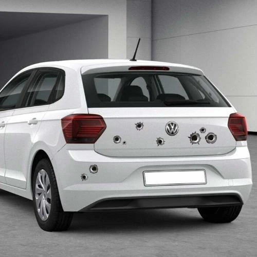 Kurşun İzi Sticker - Resim 2