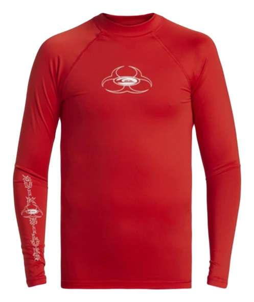 Quiksilver AQBWR03053 Saturn Upf50 Ls Erkek Çocuk Yüzücü Tişört - Resim 5