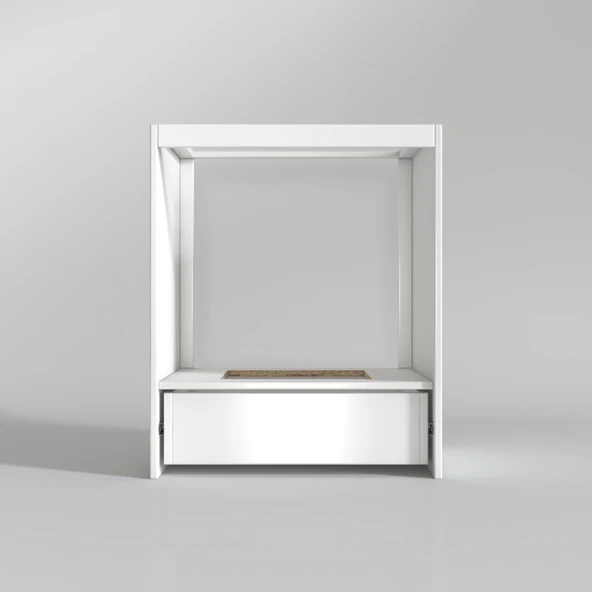 Kenzlife ankastre modülü kabini muksit byz fırın ocak dolabı çekmeceli 80 cmye kadar ocak için uyumlu - Resim 5