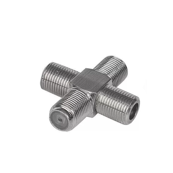 F Konnektör Bölücü 4'lü Dağıtıcı