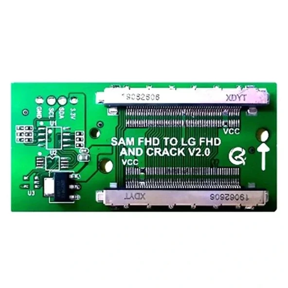 Lcd Panel Flexi Repair Kart Hd Lvds To Lvds Sam Fhd İn Lg Fhd Out Qk0812a ürün görseli