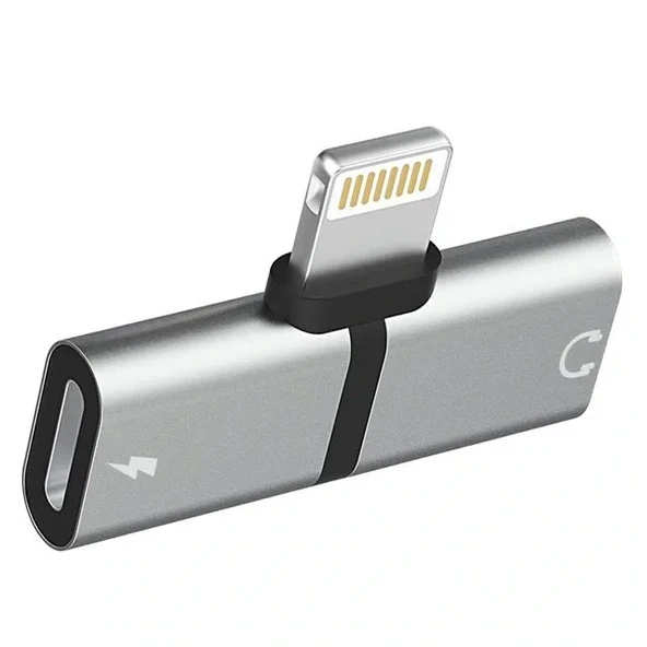 Powermaster Pm-18316 İphone Lightning Şarj Kulaklık Çevirici Adaptör Jack