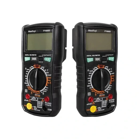 Powermaster Fy890d Digital Multimetre Ölçü Aleti True Rms - Resim 2