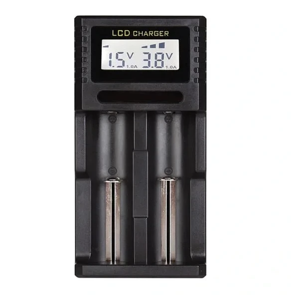 Powermaster Pmr-k2 4.2 Volt 2 X 0.5 Amper Pil Şarj Cihazı