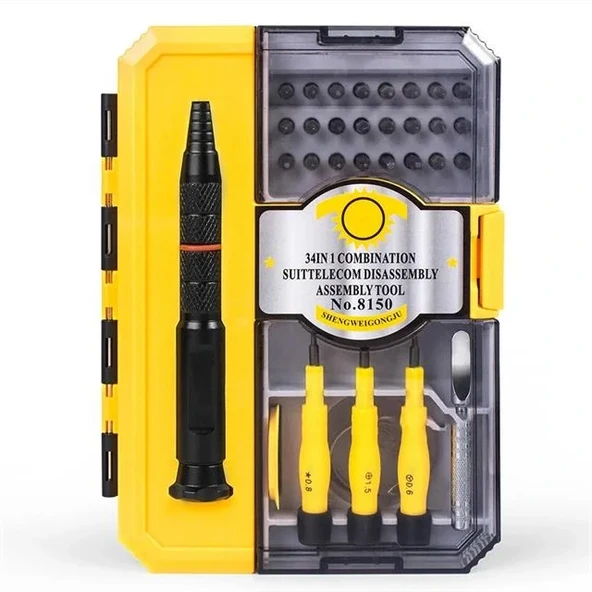 Powermaster 34 Uçlu Tamirci Tornavida Seti - 3