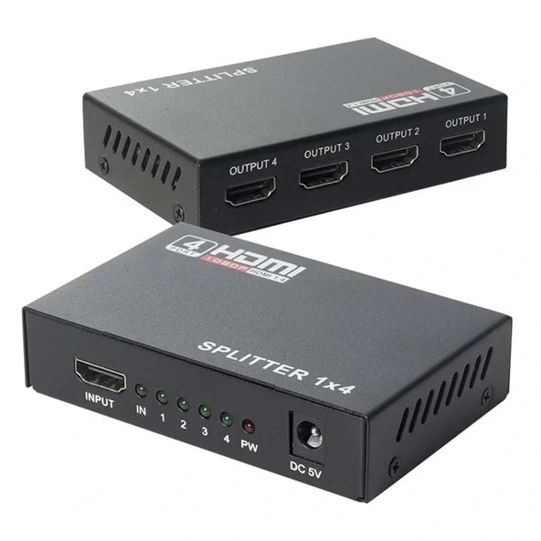 Hdmi Splitter 1 Giriş 4 Çıkış