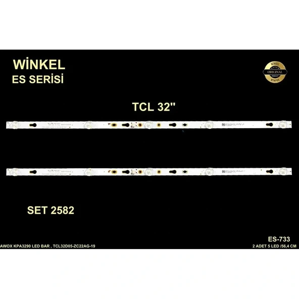Tcl Awox Tv Led Bar 32 İnç 2 Li Takım 2x 56,4 Cm 5 Mercek 284665-t11 ürün görseli