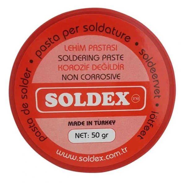 Soldex Lehim Pastası 50 Gr